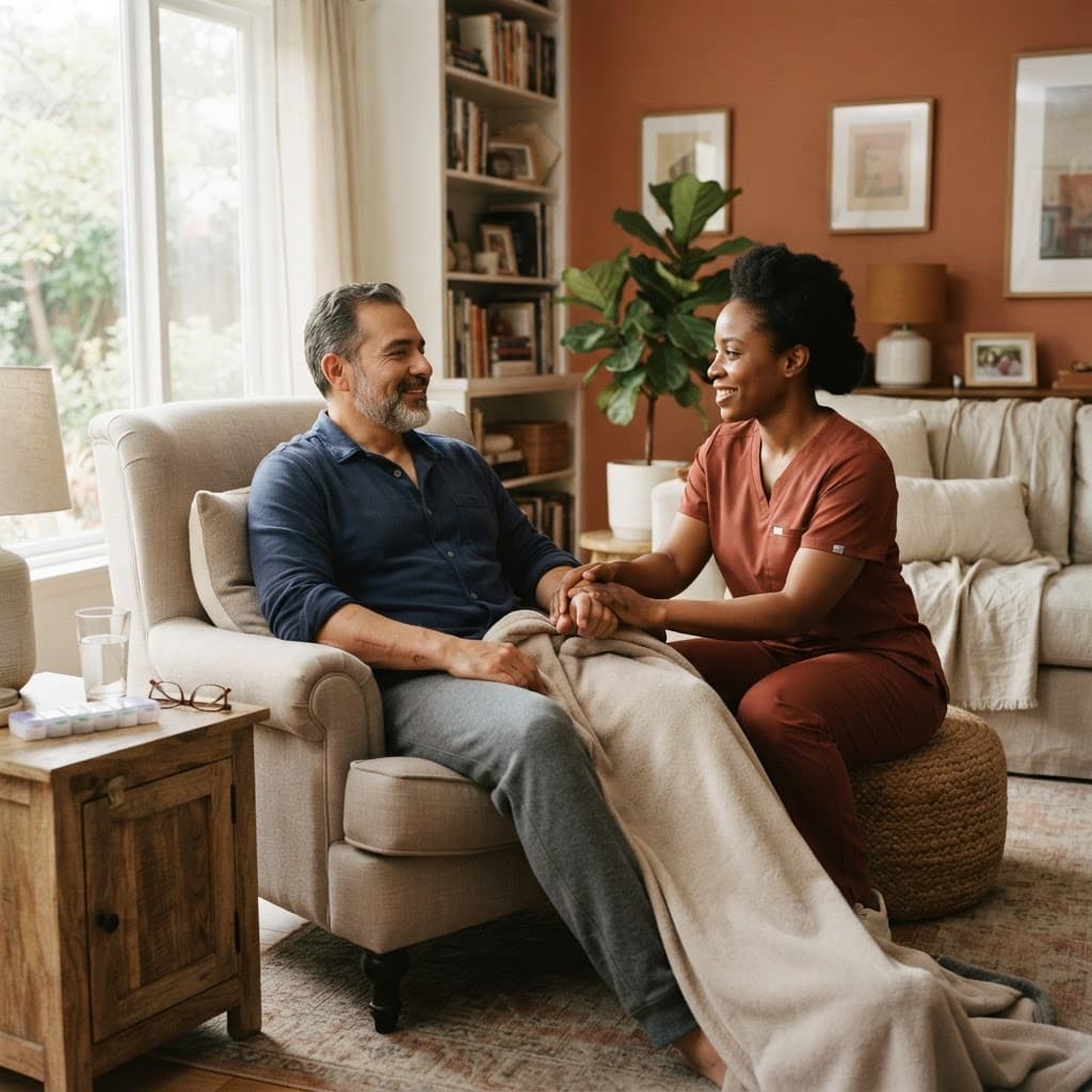 Post-Hospital Care support in a comfortable home setting